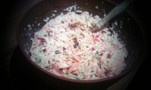 kapsasalat Maitsev värskekapsasalat