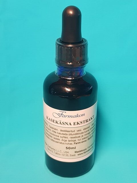 EFEKTIIVNE KASEKÄSNA EKSTRAKT 50ml