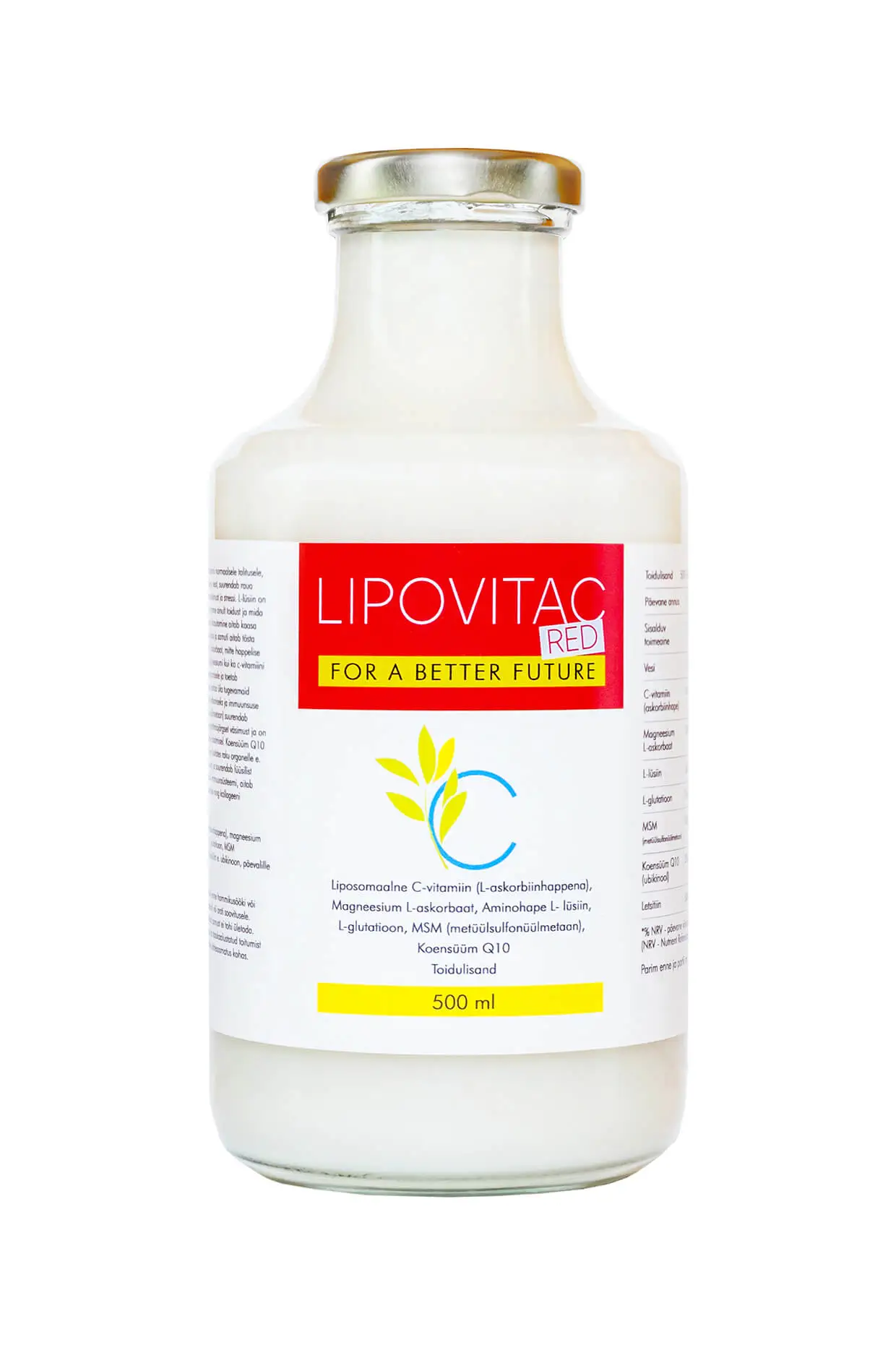 Immuunsüsteemi toetav vitamiinijook Lipovitac Red