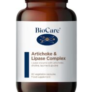 Artišoki ja lipaasi kompleks on rasvade seedimiseks olulise lipaasi ja artišoki, koliini, tauriini ning glütsiini tõhusatoimeline kompleks, mis toetab maksa tervist.

Üks kapsel koos rasva sisaldava söögiga, või vastavalt professionaali soovitustele.